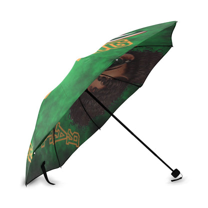 FAMU Green baby girl “Ratter Swag” umbrella Foldable Umbrella