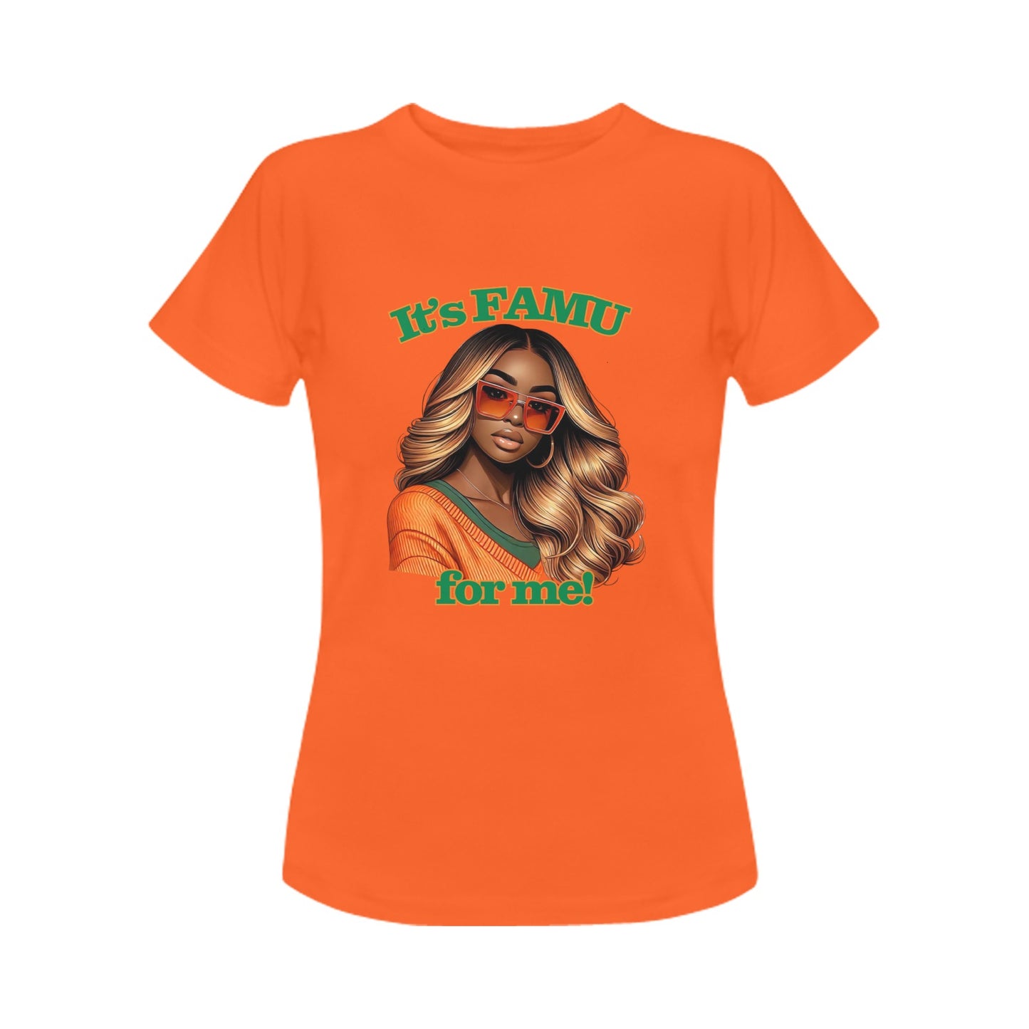 FAMU women’s orange “It’s FAMU for me” T-Shirt